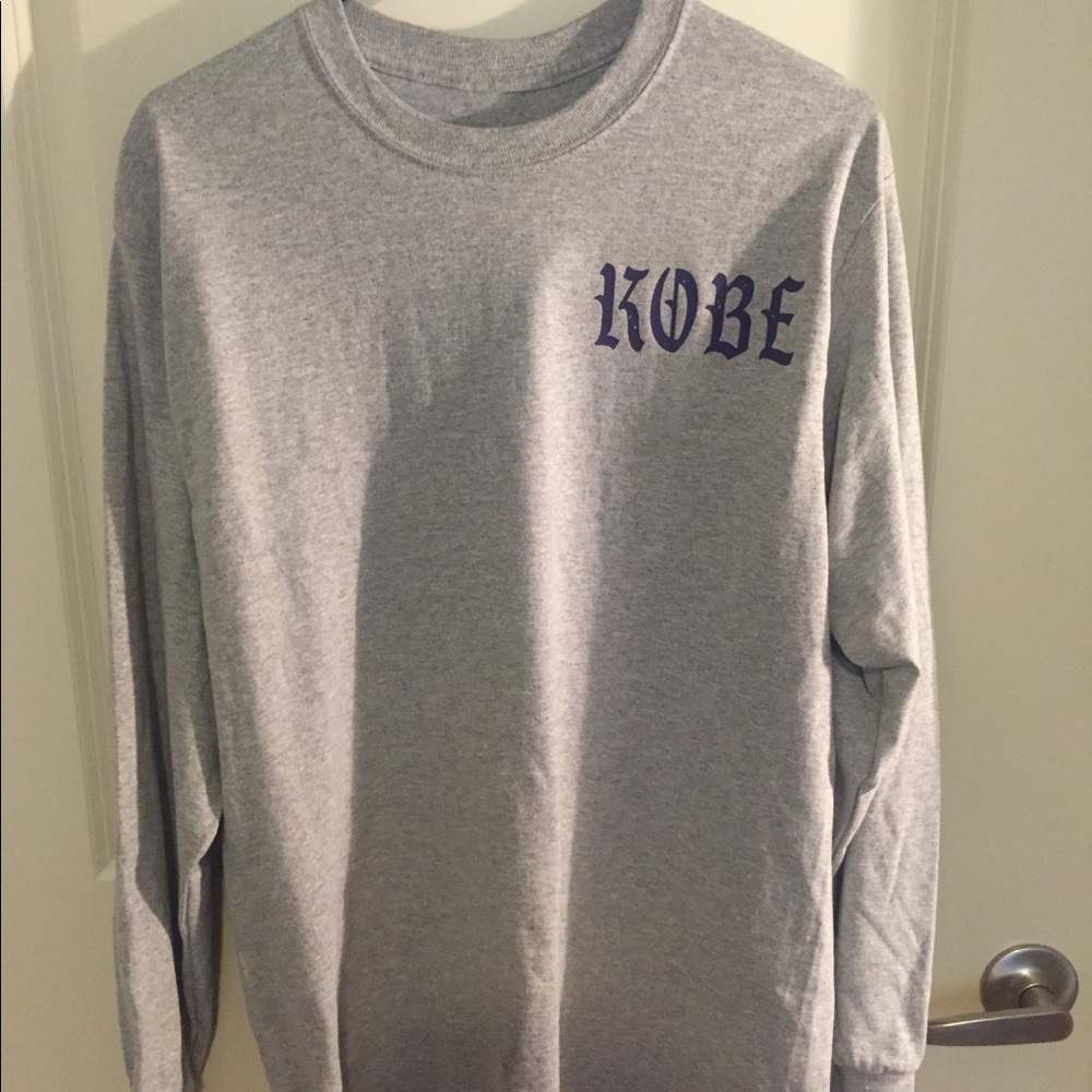 Custom Kobe long sleeve T-shirt